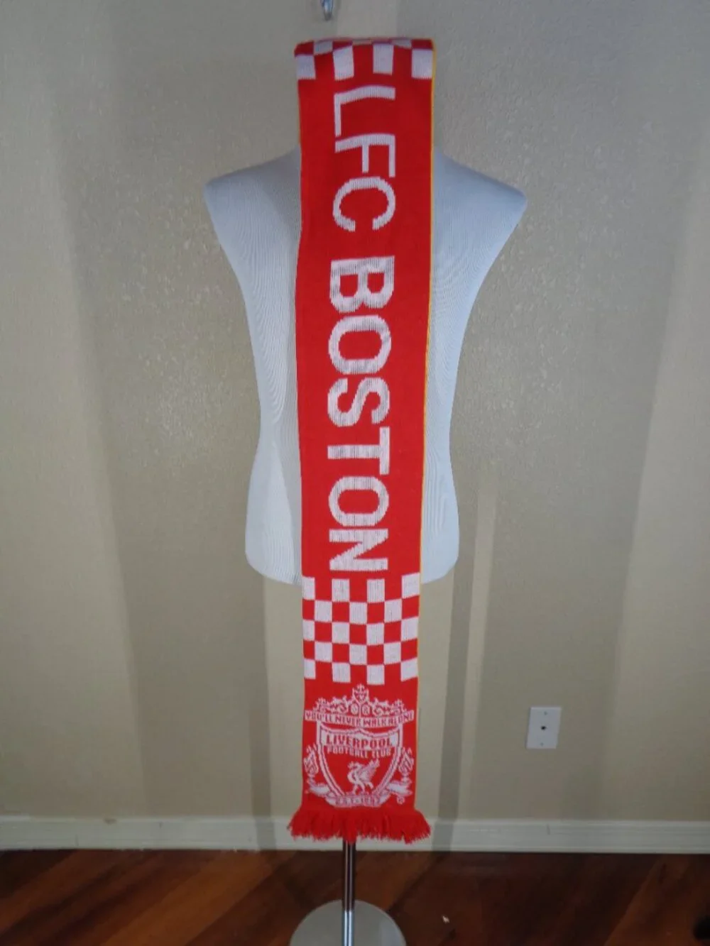 LIVERPOOL SCARF LFC BOSTON LIVERPOOL